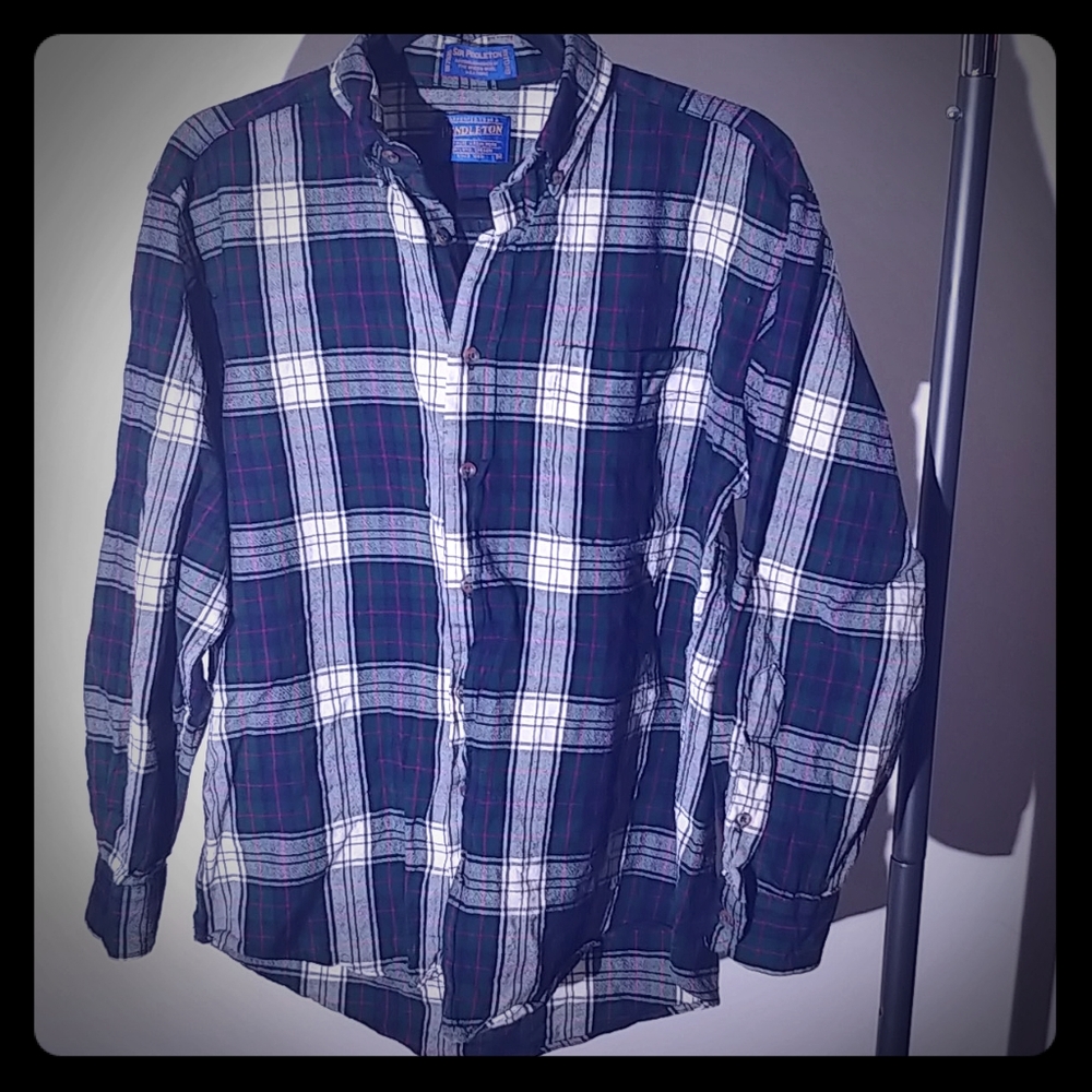 Vintage Pendleton Medium Button Shirt - image 1